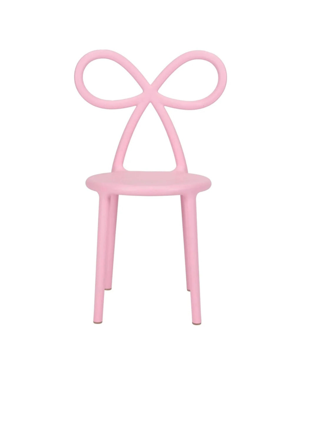 Pink Bow Chair & Wavy Kids Table Rental