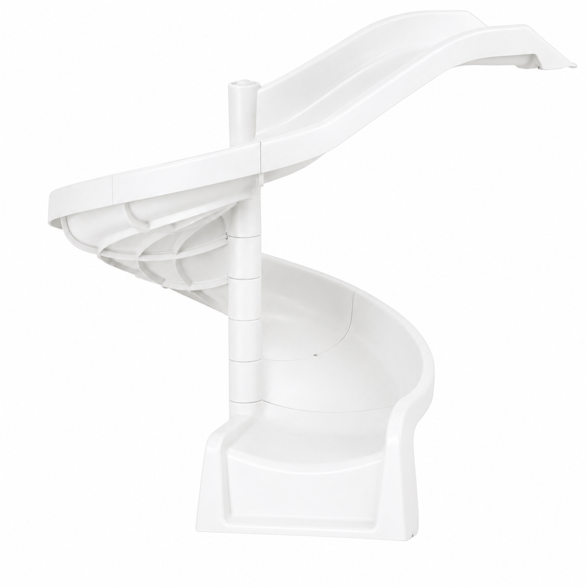White Spiral Slide